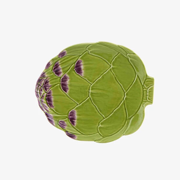 Yeşil Seramik Kahvaltı Tabağı 23,5 Cm Artichoke Collection by Bordallo Pinheiro