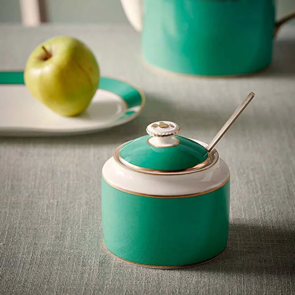 Yeşil Porselen Şekerlik 550 Ml Chique Collection by Pip Studio