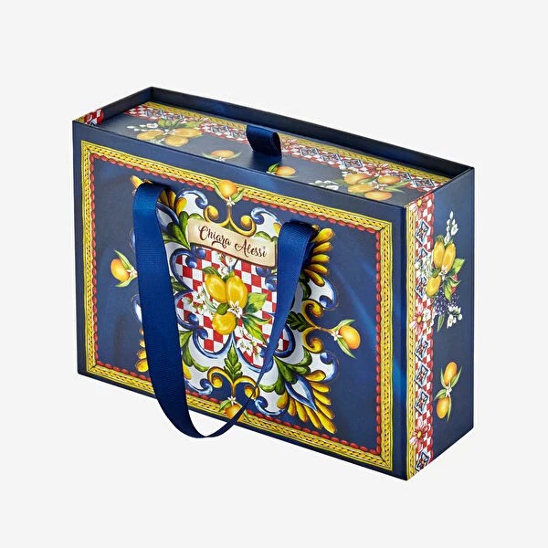 Mavi Porselen Kahve Fincan Seti 120 Ml Capri Collection by Chiara Alessi