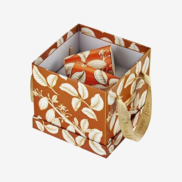 Terrakota Porselen Kahve Fincan Seti 100 Ml Ravello Collection by Chiara Alessi