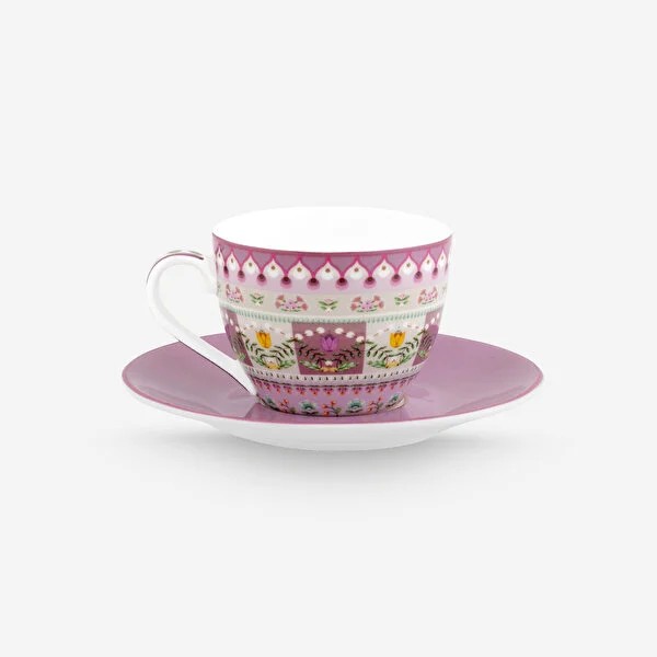 Mor Porselen Kahve Fincanı 120 Ml Lily & Lotus Collection by Pip Studio