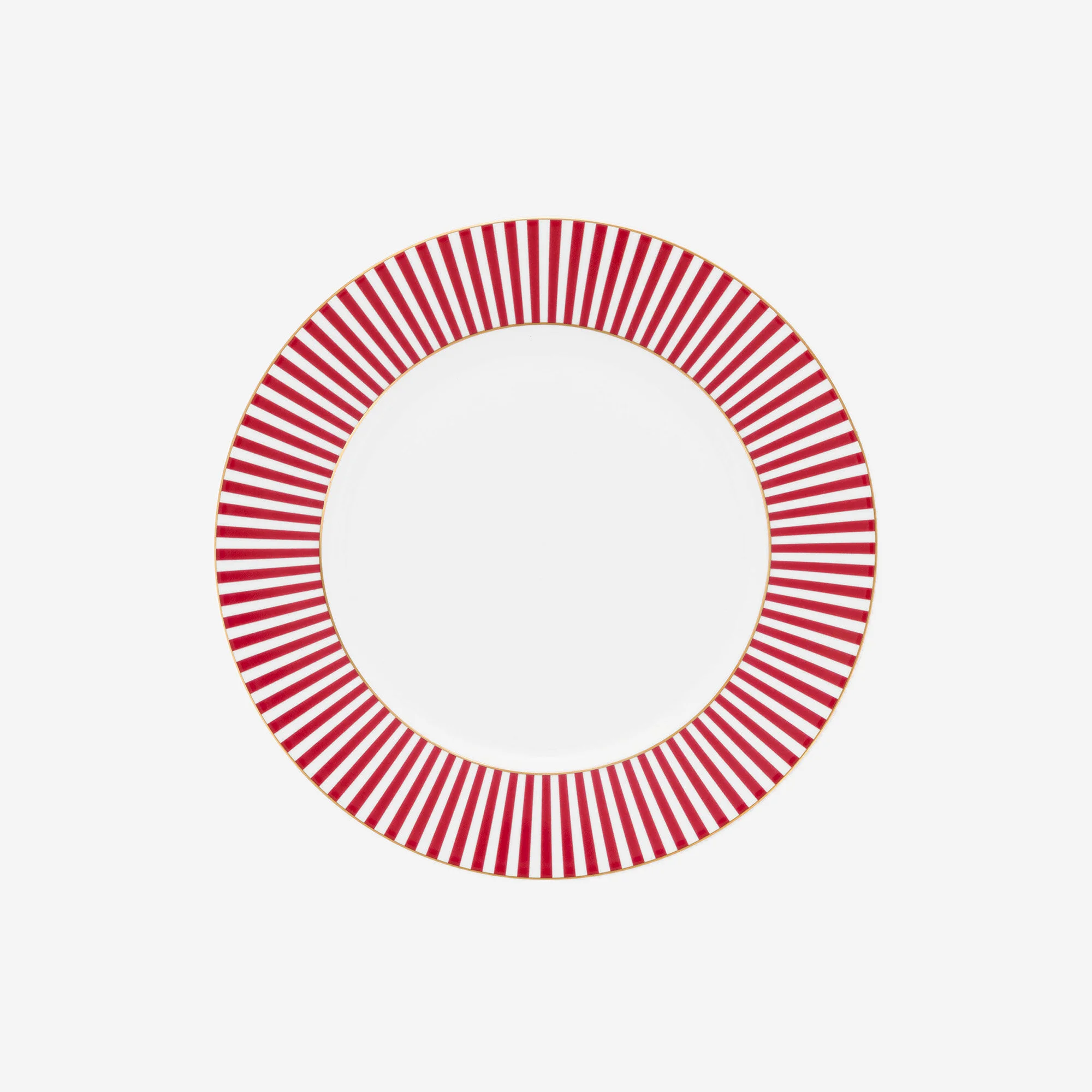 Pembe Porselen Pasta Tabağı 17 Cm Royal Stripes Collection by Pip Studio