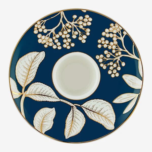 Mavi Porselen Kahve Fincan Seti 100 Ml Ravello Collection by Chiara Alessi