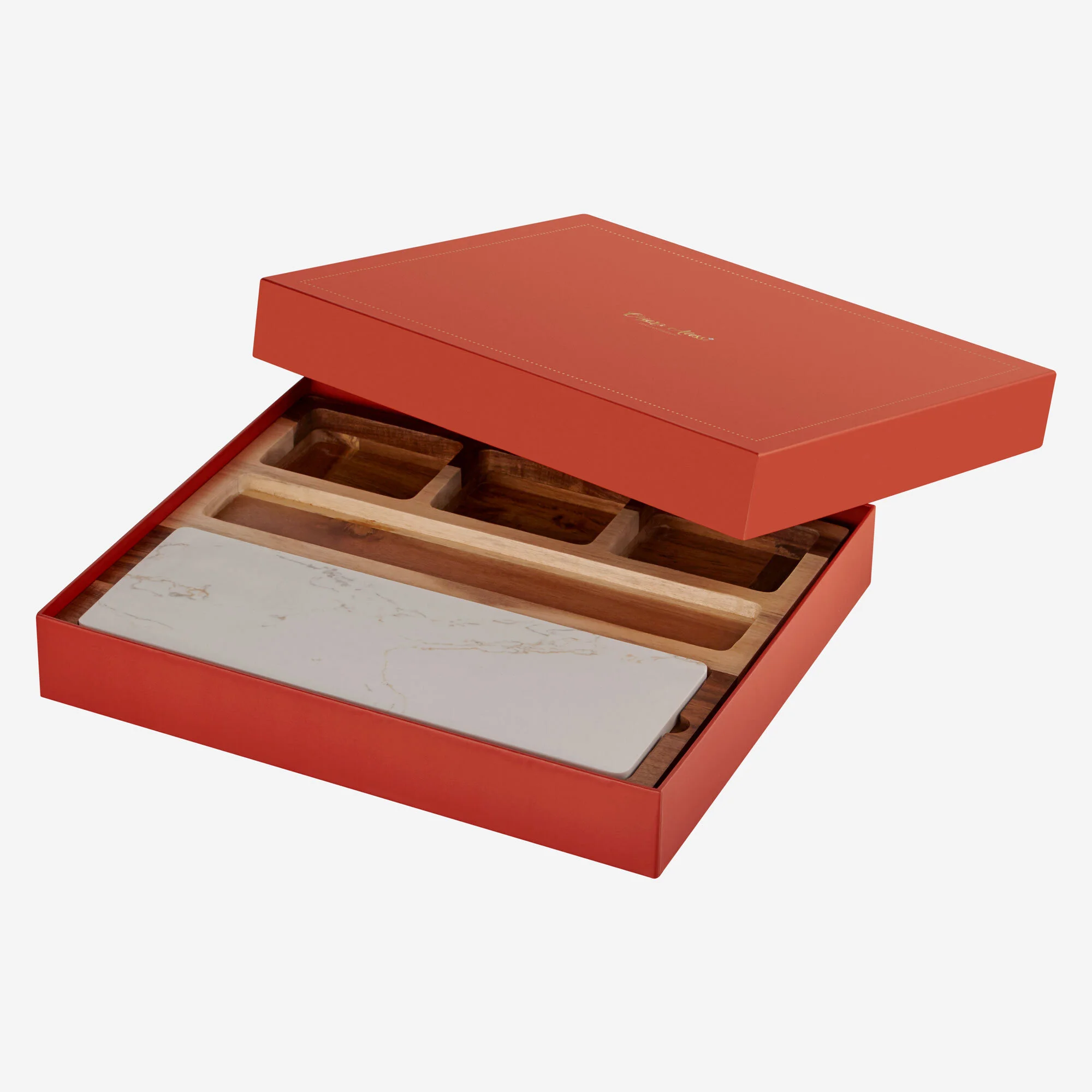 Kahverengi Ahşap Peynir Sunum Tabağı Acacia Elegance Collection by Chiara Alessi