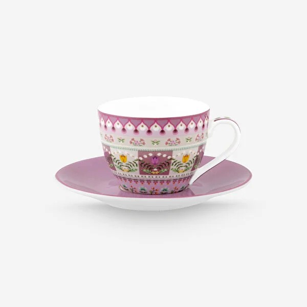 Mor Porselen Kahve Fincanı 120 Ml Lily & Lotus Collection by Pip Studio