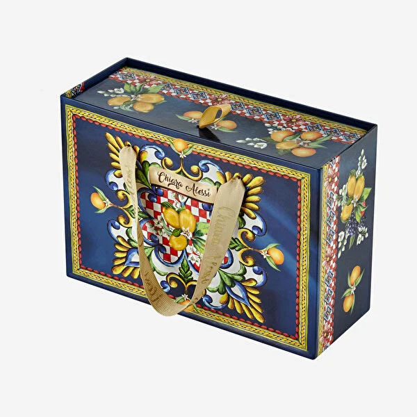 Mavi Porselen Kahve Fincan Seti 120 Ml Capri Collection by Chiara Alessi
