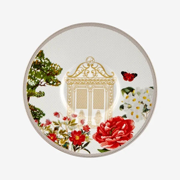 Beyaz Porselen Kahve Fincan Seti 90 Ml Butterfly Walley Collection by Chiara Alessi