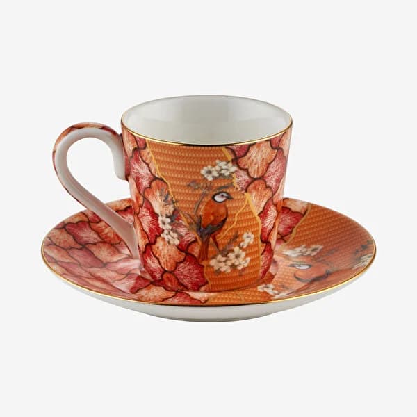 Golden Serenade Collection | by Chiara Alessi Turuncu Porselen