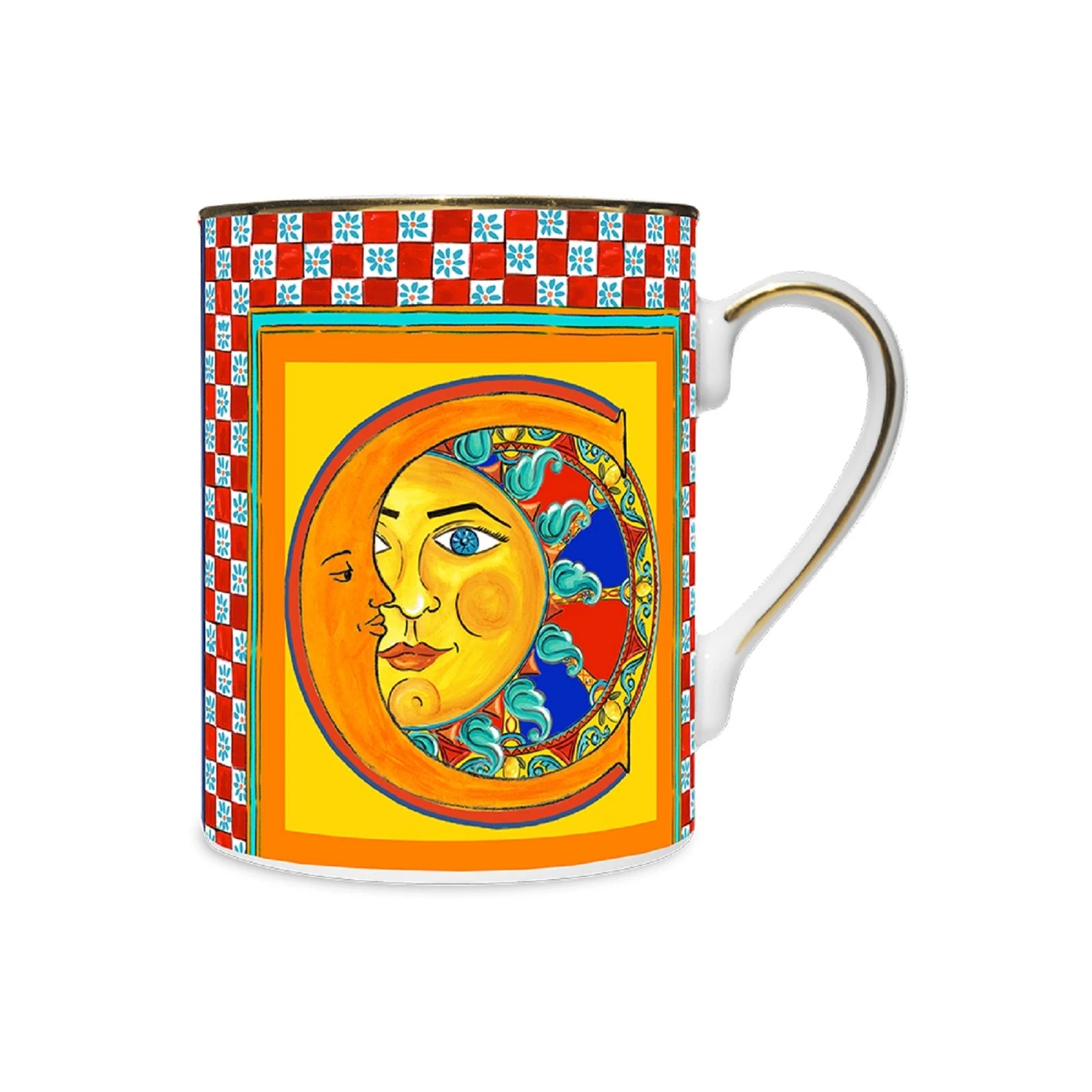 Baci Milano Ortigia C Harfli Mug