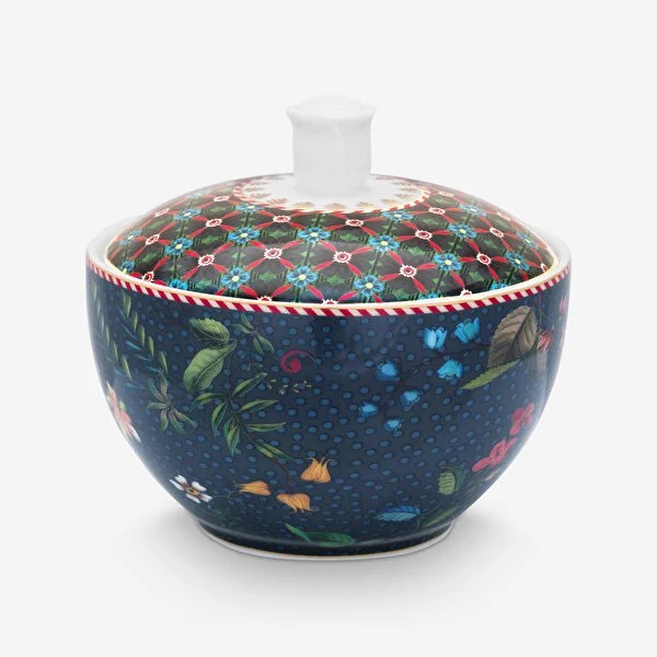 Mavi Porselen Şekerlik 300 Ml Berry Blues Collection by Pip Studio