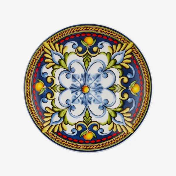 Mavi Porselen Kahve Fincan Seti 120 Ml Capri Collection by Chiara Alessi