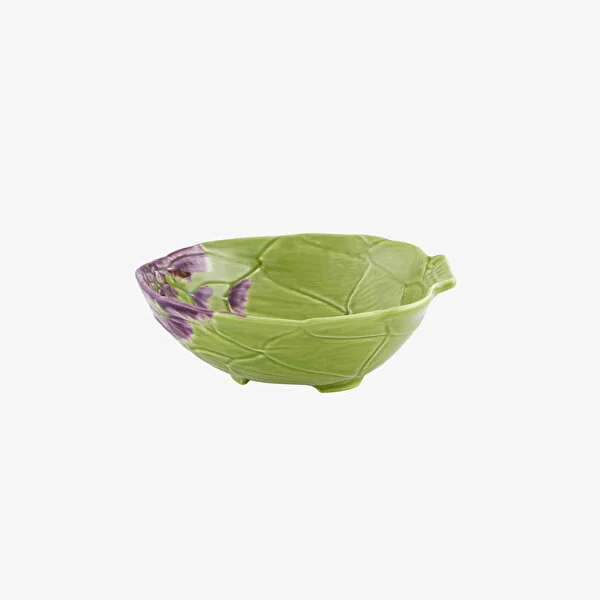 Yeşil Seramik Servis Kasesi 18 Cm Artichoke Collection by Bordallo Pinheiro