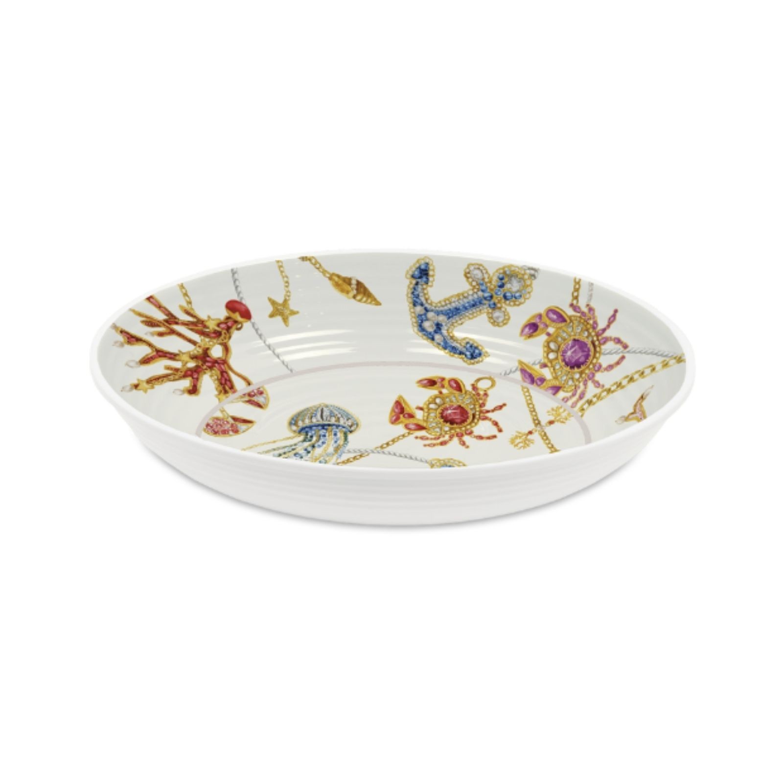  Baci Milano Portofino Oval Bowl Kase 33 cm x 23 cm 