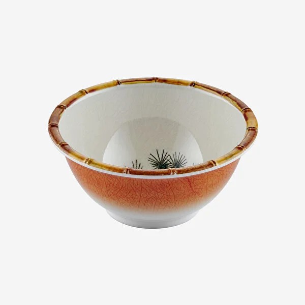 Beyaz Melamin Kase 15 Cm Bambu Collection by Chiara Alessi