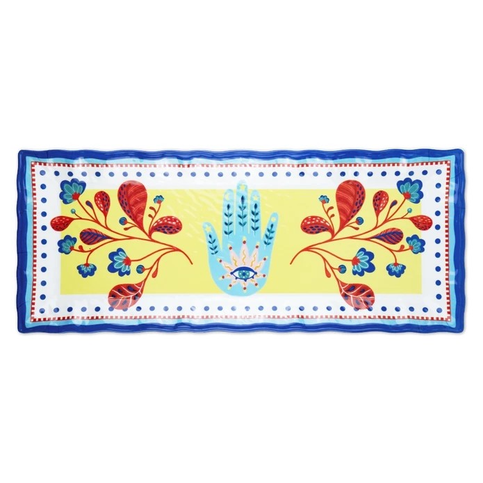 Baci Milano Mamma Mia El Desenli Dikdörtgen Tepsi 49 cm x 20 cm x 2,5 cmÖncekiSonraki Baci Milano Mamma Mia El Desenli Dikdörtgen Tepsi 49 cm x 20 cm x 2,5 cm