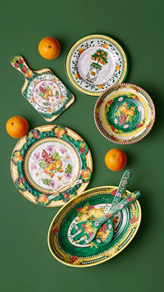 Yeşil Melamin Kaşıklık 24 Cm Carpe Diem Collection by Chiara Alessi