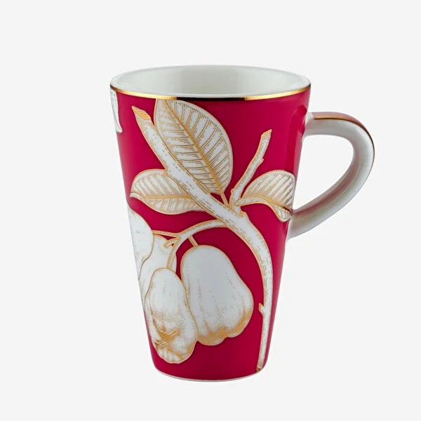 Fuşya Porselen Kahve Fincan Seti 100 Ml Ravello Collection by Chiara Alessi