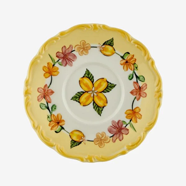 Sarı Seramik Kahve Fincan Seti 90 Ml Il Sogno Collection by Chiara Alessi