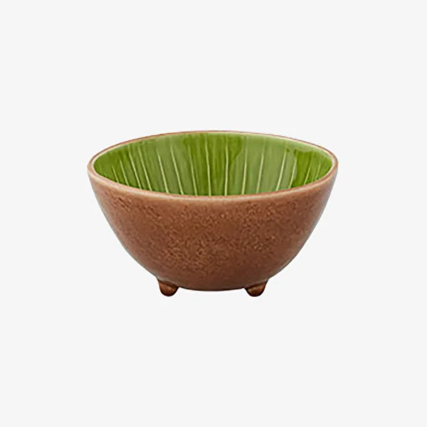 Yeşil Seramik Servis Kasesi 14 Cm Tropical Fruits Collection by Bordallo Pinheiro