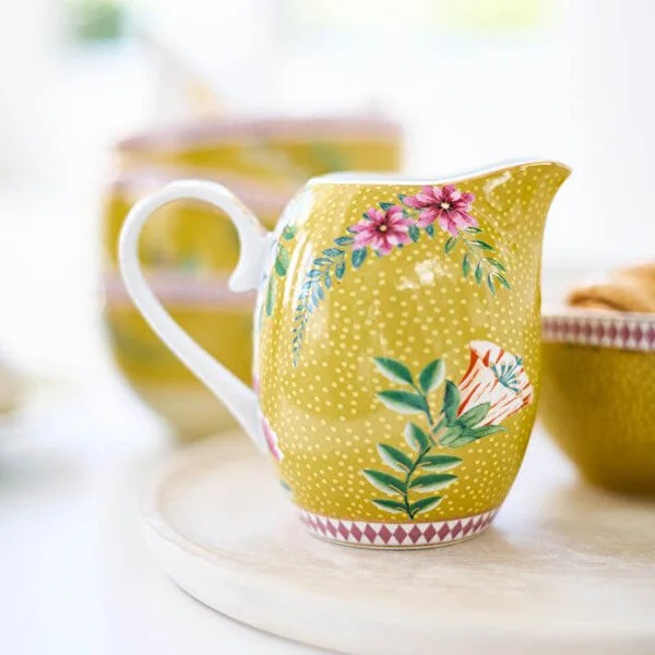 Sarı Porselen Sütlük 250 Ml La Majorelle Collection by Pip Studio