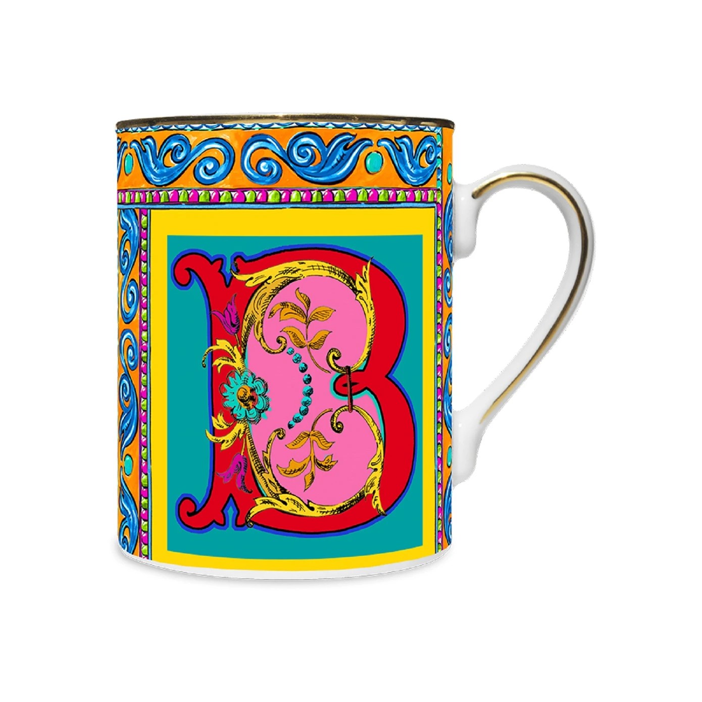 Baci Milano Ortigia B Harfli Mug