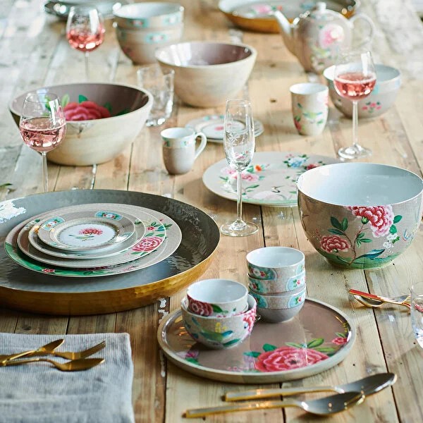 Haki Porselen Kase 12 Cm Blushing Birds Collection by Pip Studio