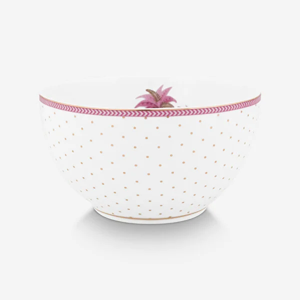 Beyaz Porselen Kase 15 Cm Jolie Collection by Pip Studio