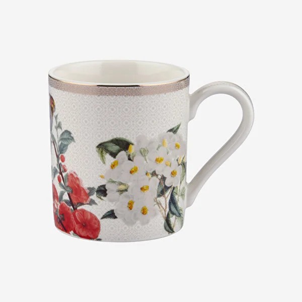 Beyaz Porselen Kahve Fincan Seti 90 Ml Butterfly Walley Collection by Chiara Alessi