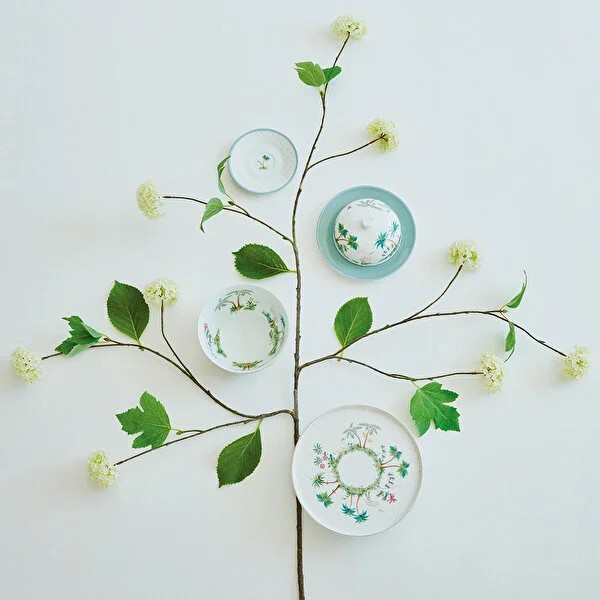 Beyaz Porselen Tereyağlık 17 Cm Jolie Collection by Pip Studio