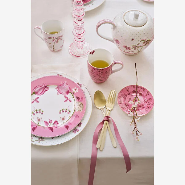 Beyaz Porselen Kupa Seti 350 Ml Jolie Collection by Pip Studio