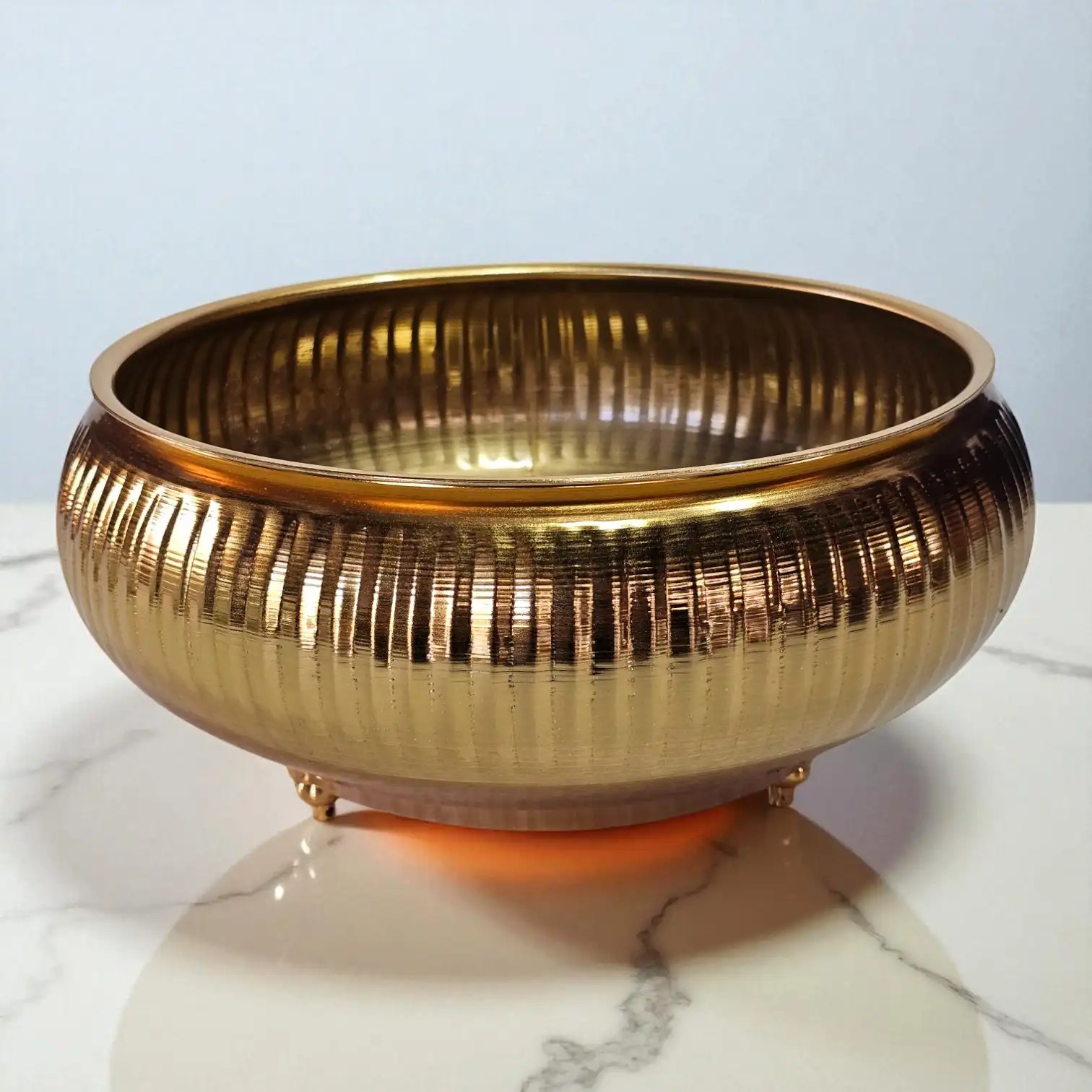 Metal Ufo Tabak Altın