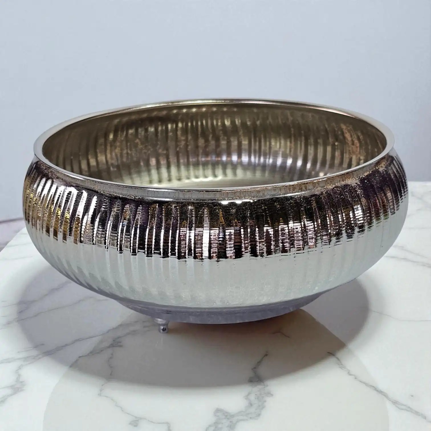 Metal Ufo Tabak Gümüş