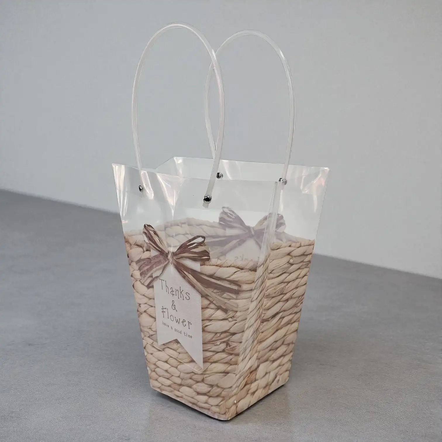 Şeffaf Buket Çantası