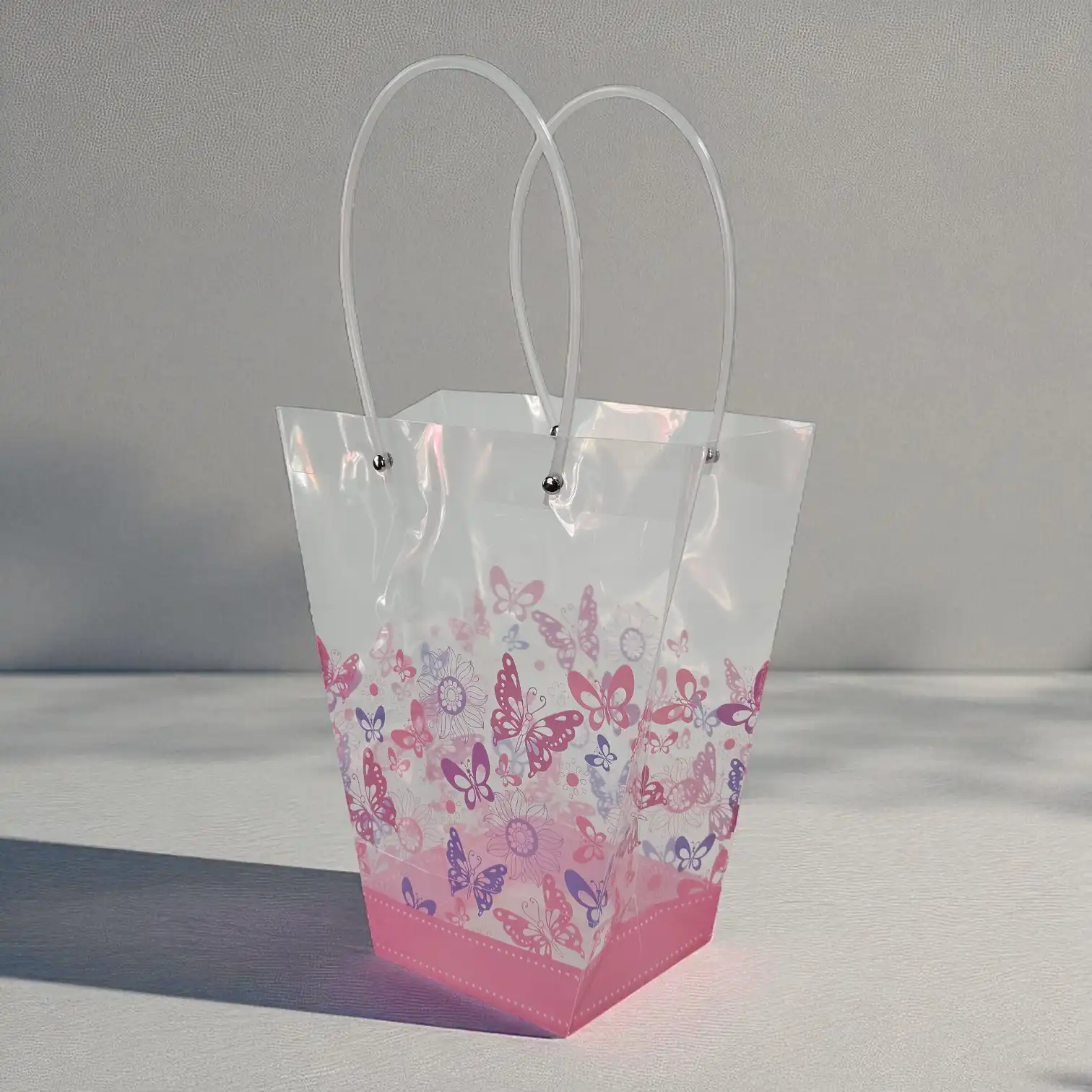 Şeffaf Buket Çantası