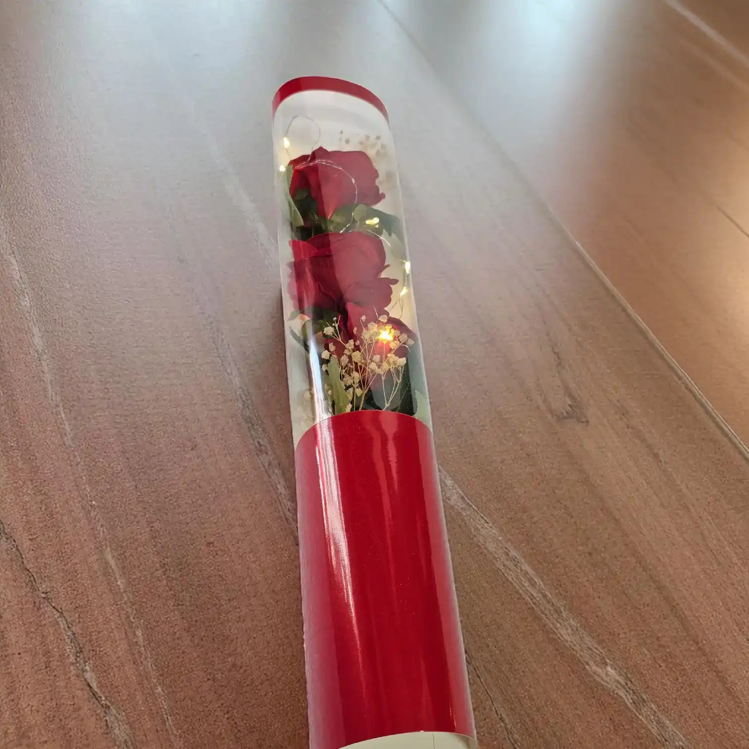 Kırmızı Kutulu Çift Gül