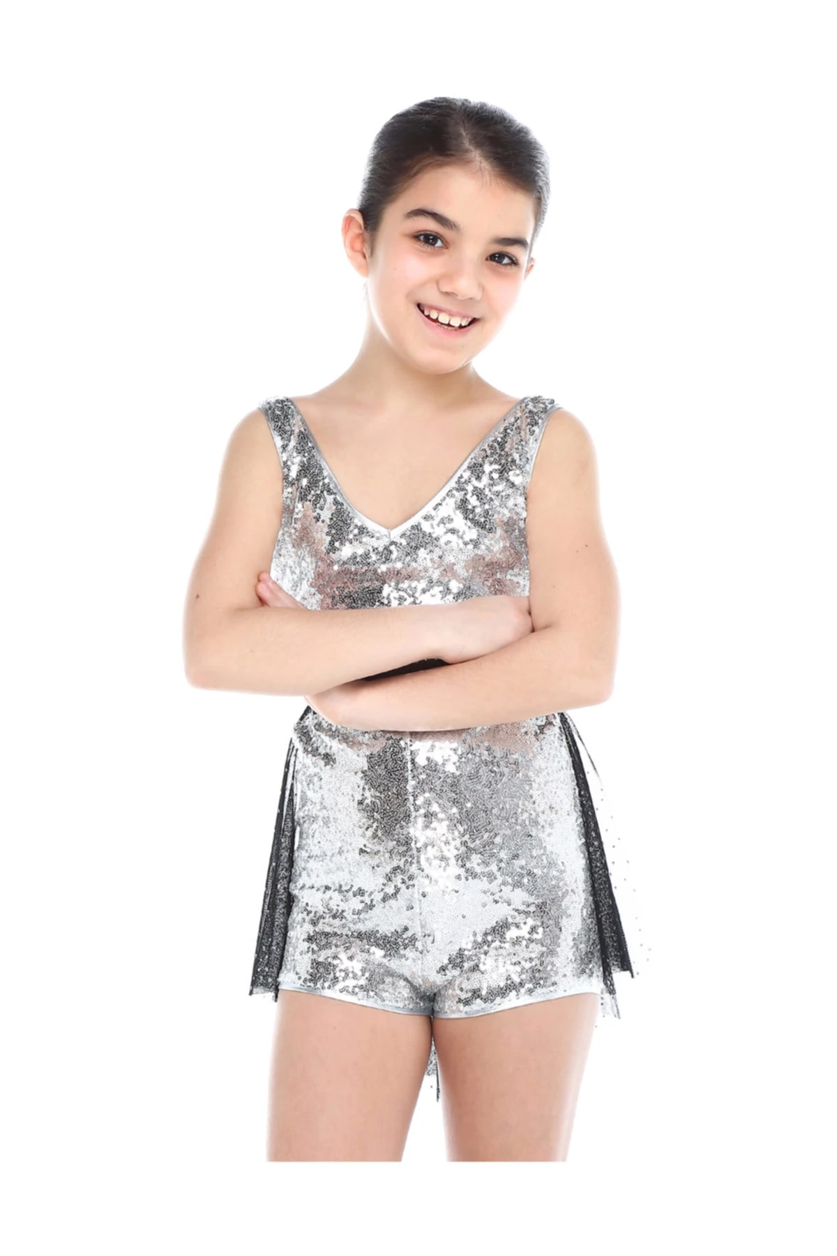 Çocuk Dans Kostümü Şort Tulum