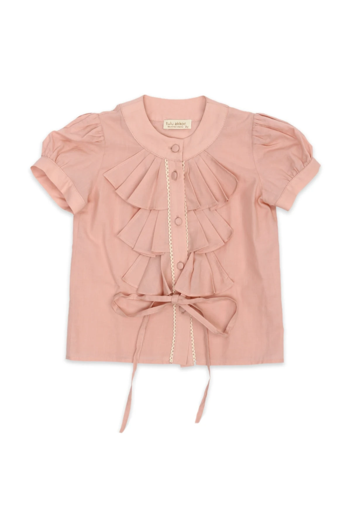 Kız Çocuk Pembe Takım Şort 2 Li