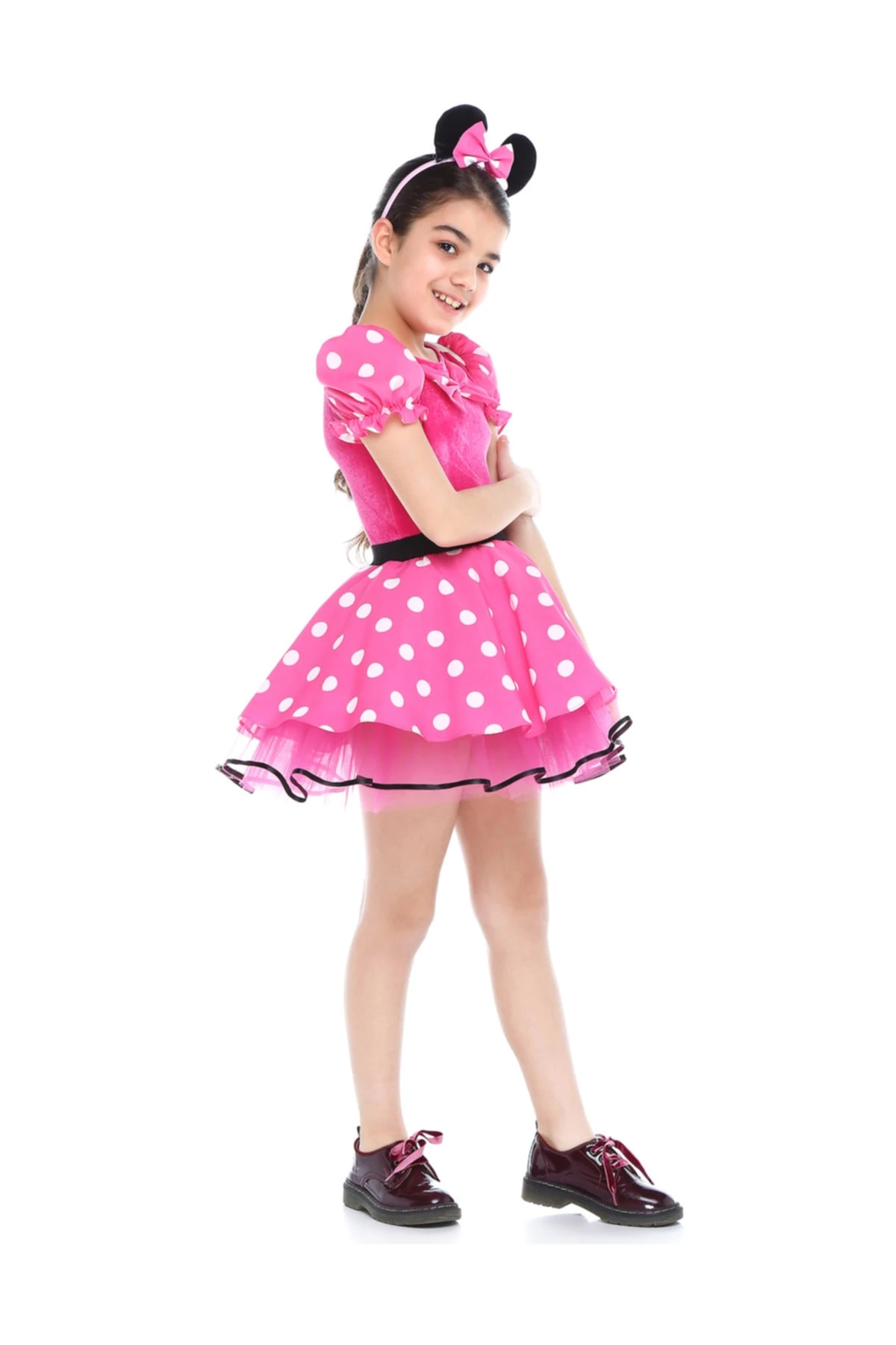 Pembe Minnie Mouse Kostümü