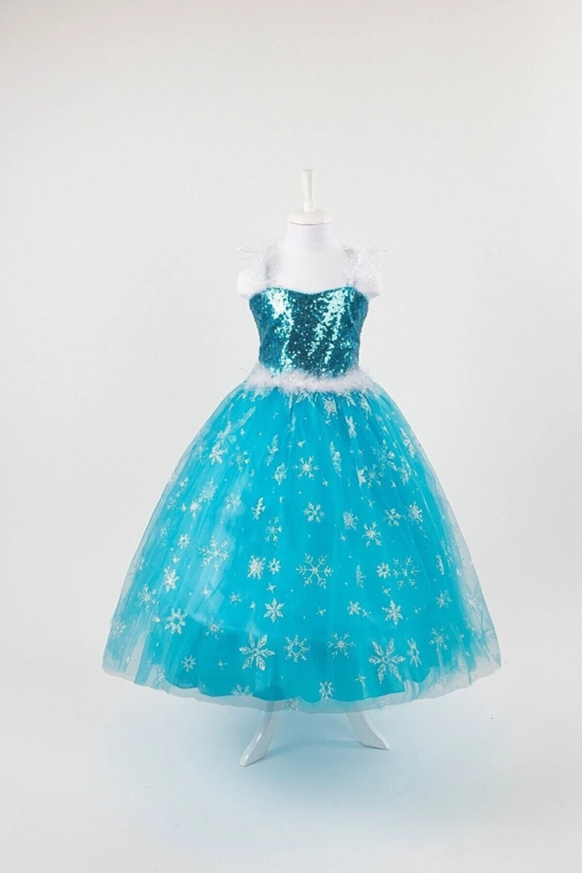 Pelerinli Elsa Kostümü