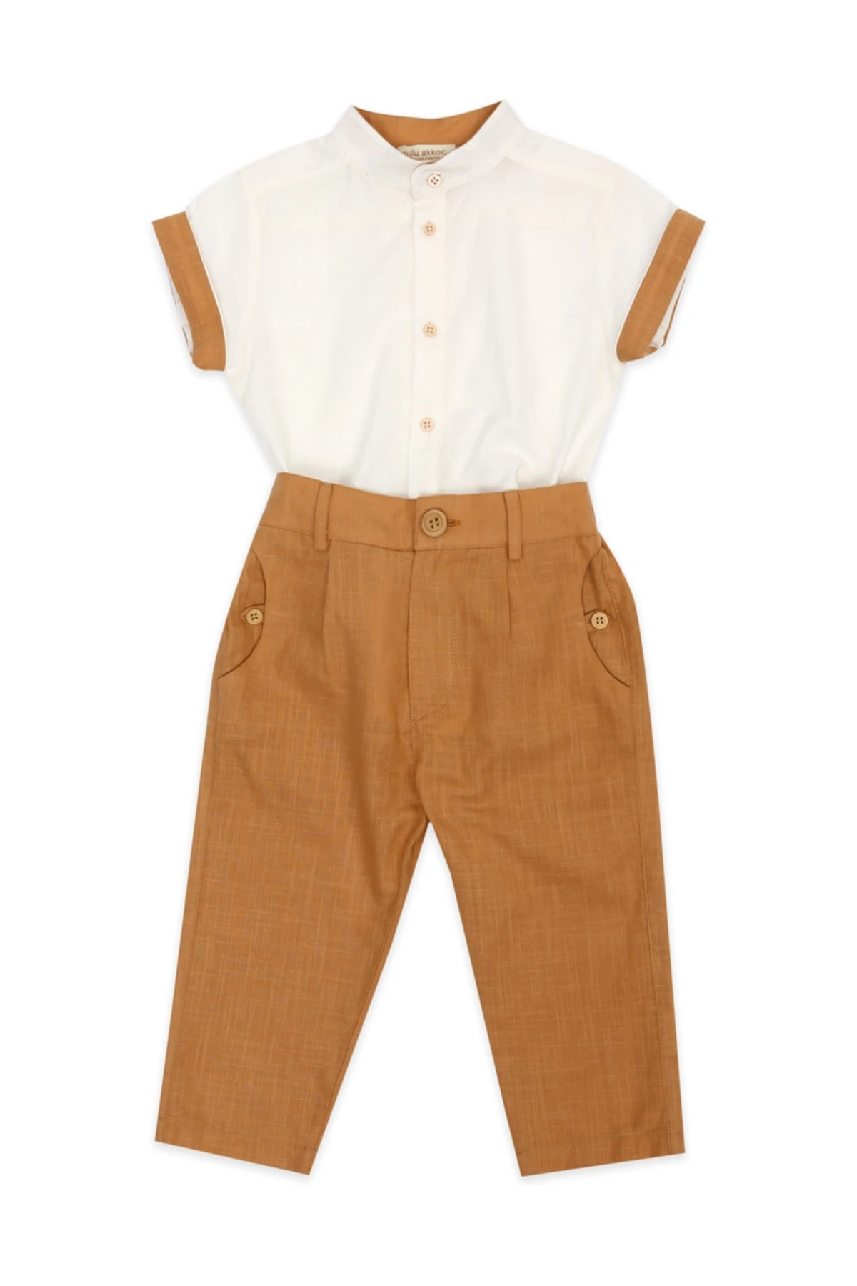 Erkek Çocuk Kahverengi Takım 2 Li