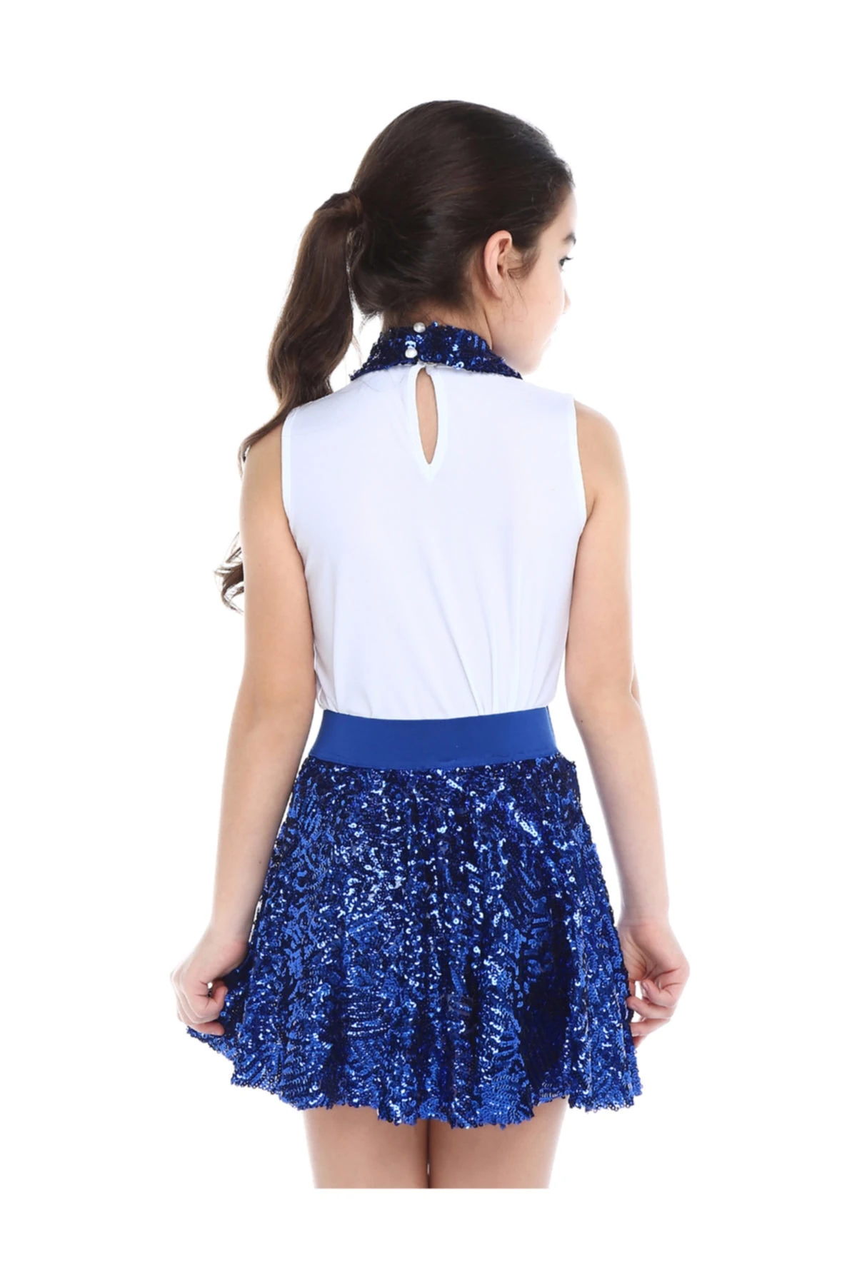 Dans Gösteri Kostümü (saks Mavi)