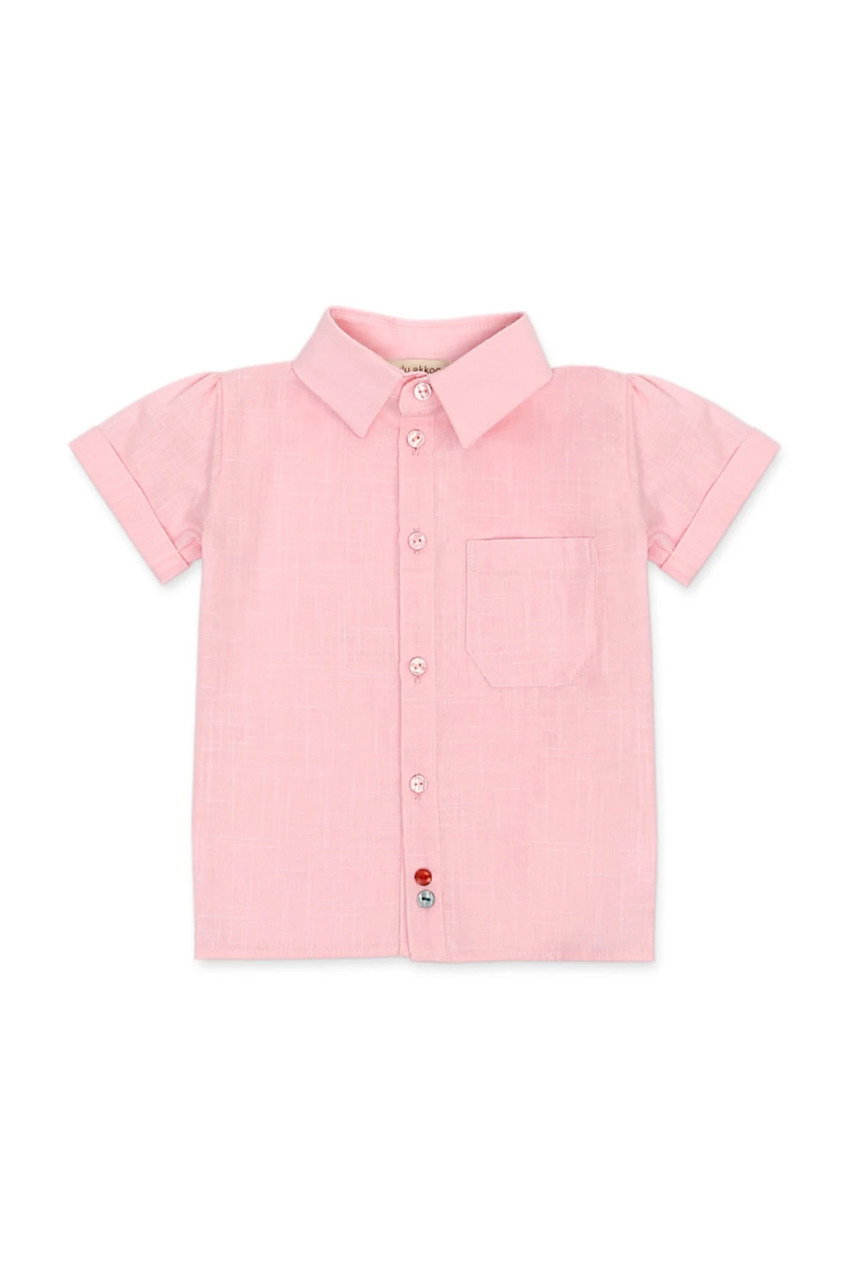 Erkek Çocuk Pembe Gömlek