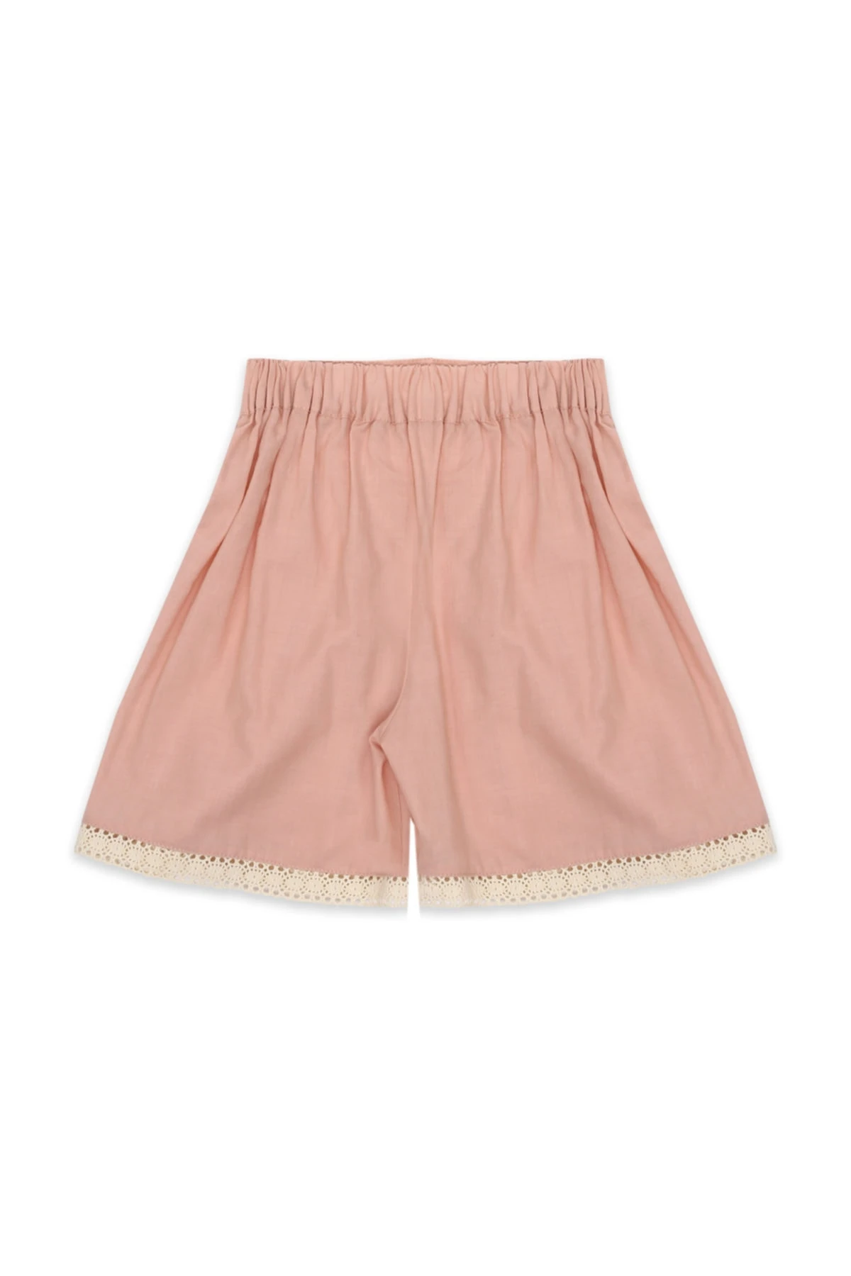 Kız Çocuk Pembe Takım Şort 2 Li