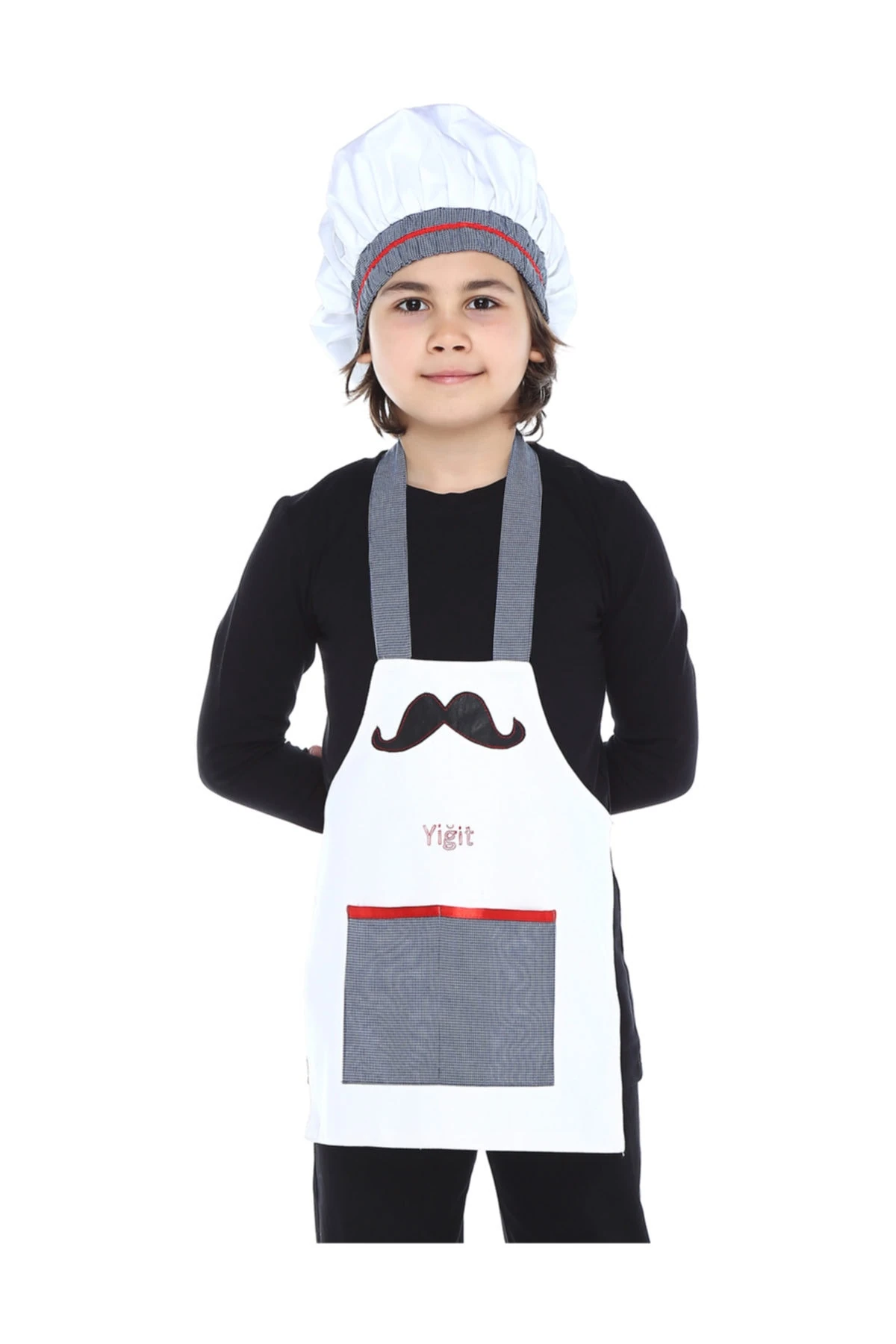 Çocuk Aşçı Önlük-şapka