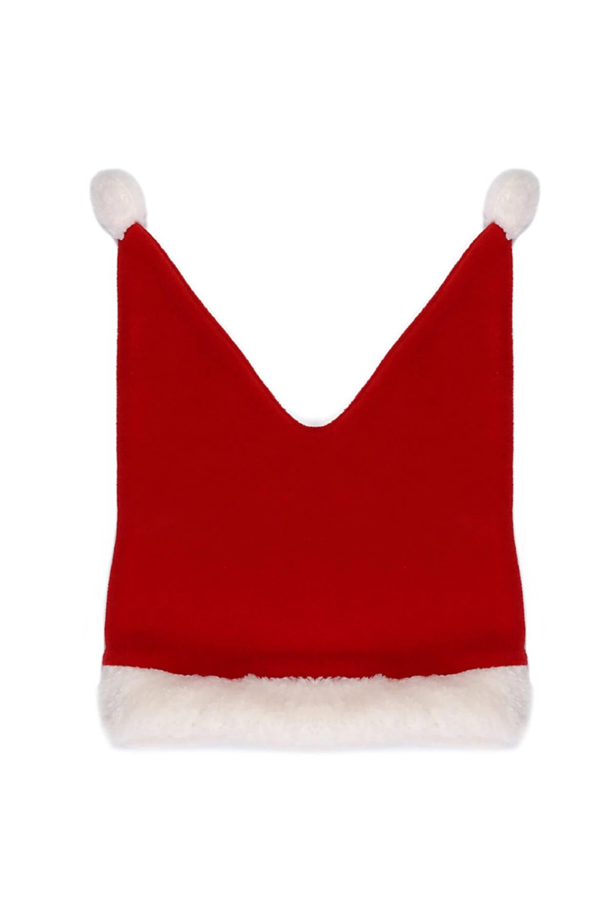 Kız Bebek Noel Elbise Kemerli Çıtçıtlı Patikli Şapkalı Yılbaşı Kostümü