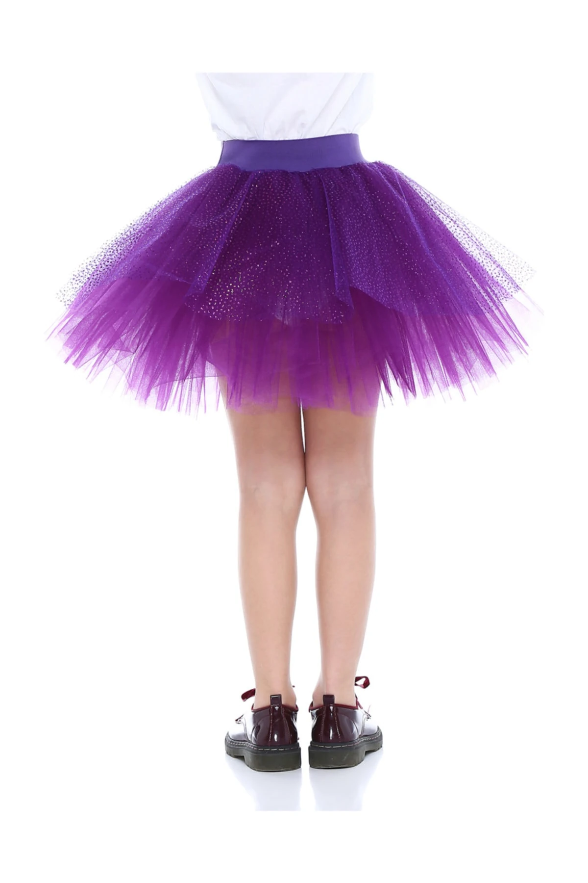 Kız Çocuk Tütü Etek +Gömlek Takımı