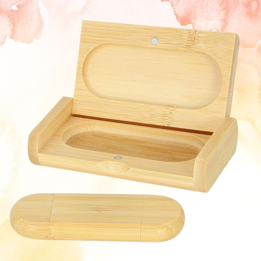 AHŞAP KUTULU AHŞAP USB BELLEK 2.0 32GB