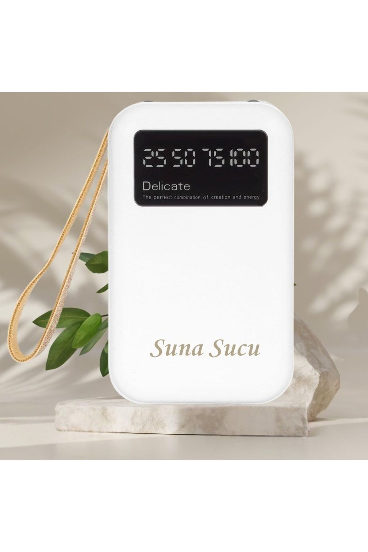 KİŞİYE ÖZEL İSİM BASKILI DİJİTAL ENERJİ GÖSTERGELİ POWERBANK