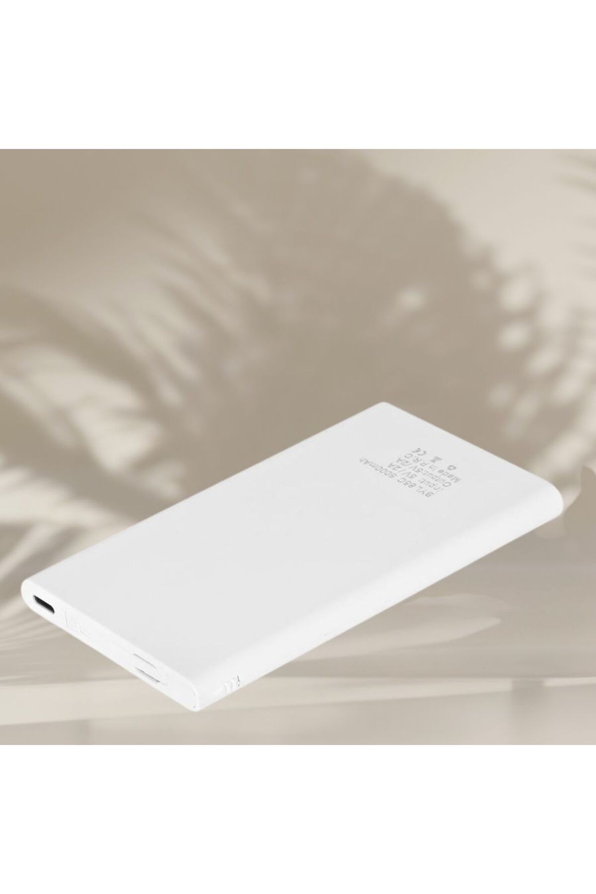 KİŞİYE ÖZEL İSİM BASKILI PLASTİK VE DERİ GÖRÜNÜMLÜ POWERBANK
