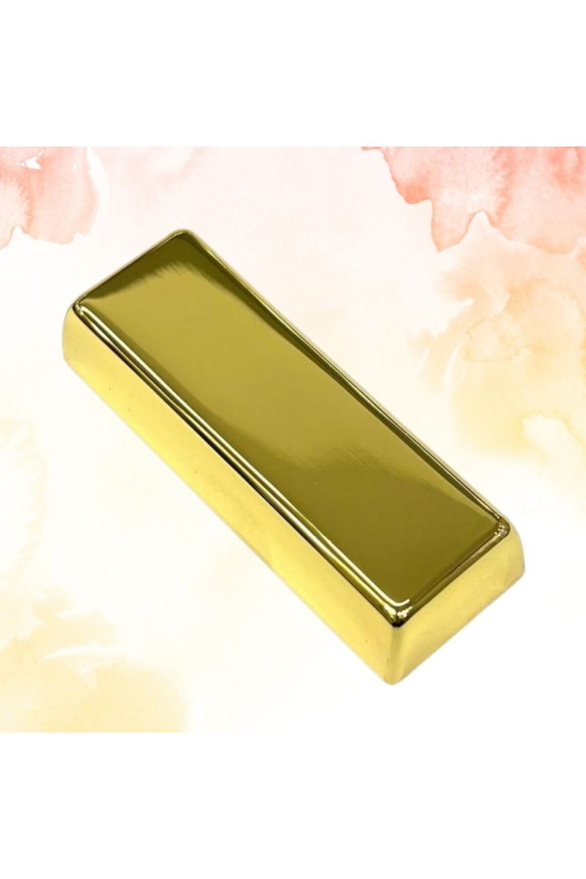 KİŞİYE ÖZEL İSİM BASKILI ALTIN RENKLİ METAL KUTULU ALTIN KÜLÇE USB BELLEK 64 GB
